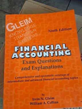 Gleim Financial Accounting Exam Questions - Orange Cover